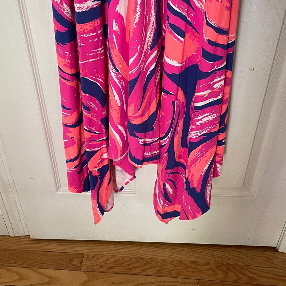 Lilly Pulitzer excellent condition midi sloane jersey stretch dress - Picture 4 of 8